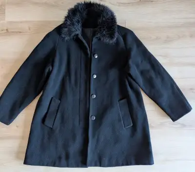 REITMANS - Manteau Noir Femme / Women's Black Coat, View more