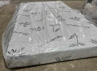This is a brand-new, wrapped in plastic, bamboo mattress, perfect for a comfortable night's sleep. I...