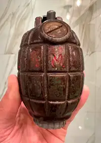 WWII grenade WW2 Canadian