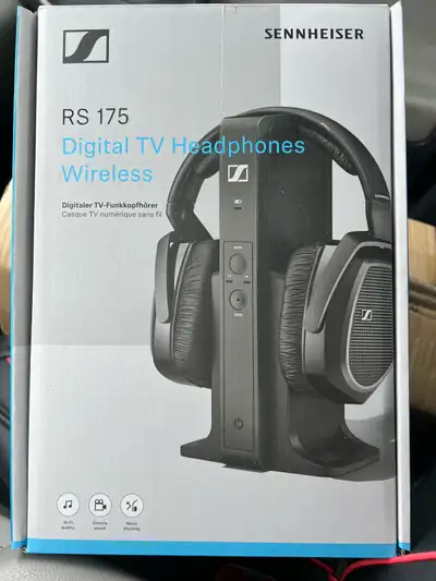 Sennheiser RS 175 RF Wireless Headphone , View more
