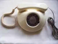 Retro Circular Northern Telecom Dial telephone