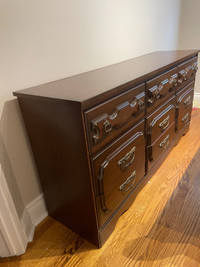 Dresser 9 drawers, real wood antique
