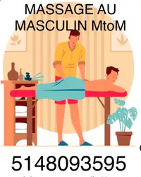Massage bien être men’s massages reçus assurances 5148093595