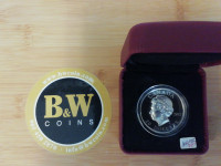 2012  Royal Canadian Mint $20 Queen's Diamond Jubilee fine Silve