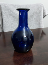 Cobalt Blue Potion Bottle (Hand Blown)