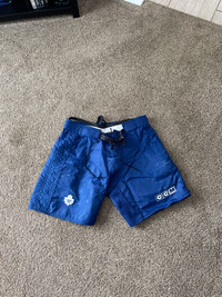 GAME WORN-Toronto Maple Leafs shell pant 