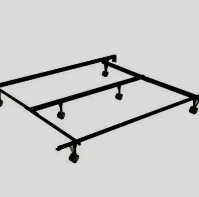 Moving Sale ! First come first serve Adjustable Metal Bed Rails/ Frame (Fits Queen/Double) Cash paym...