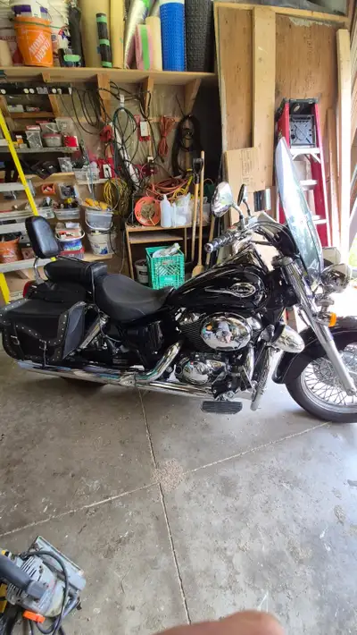 This Honda Shadow 750cc is in fantastic condition with very low mileage, showing less than 2,000 kil...
