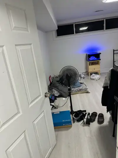 One Large bedroom in a three bedroom basement apartment available from September 1st.all utilities i...