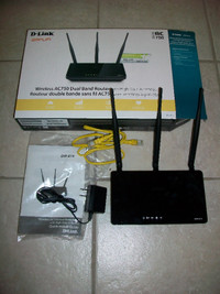 D-Link Amplifi routeur double bande sans fil AC750 avec antennes