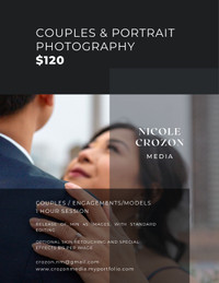 Engagement, Couples, and Portrait Photography