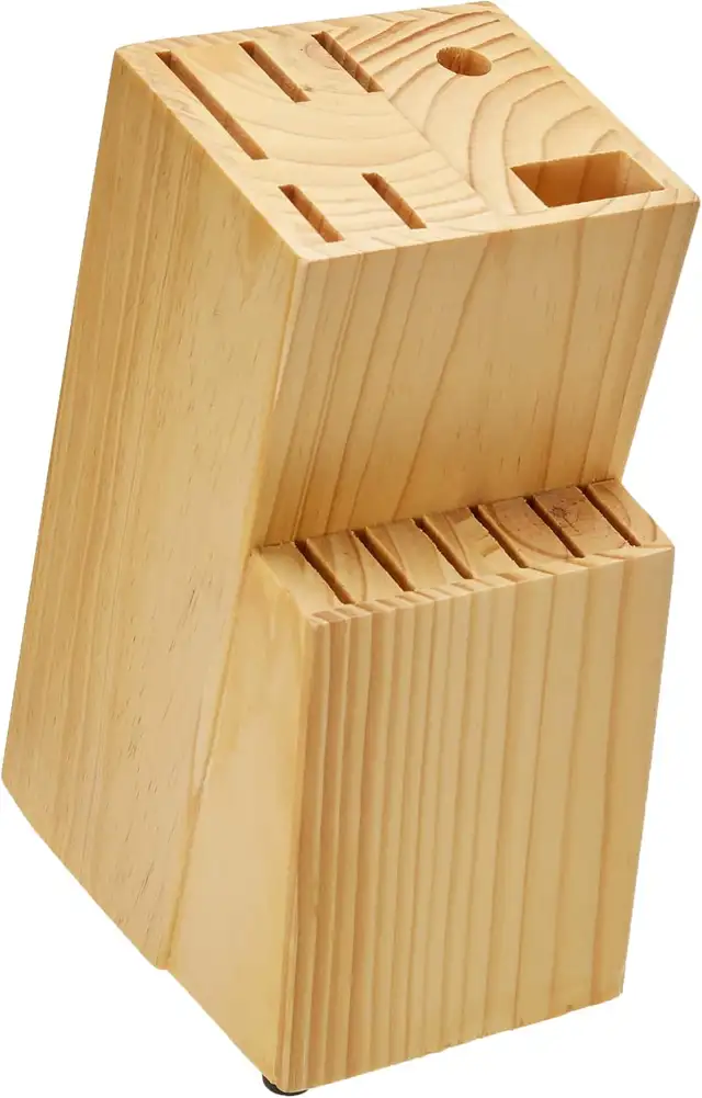 Amazon Basics Kitchen Knife Set with Block510361614702366725