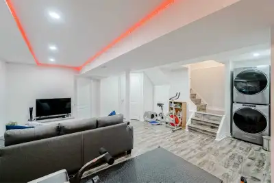 # Spacious 1 Bedroom basement available to rent immediately # Main intersection Bovaird and Kennedy...