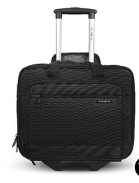Original, Samsonite Rolling Briefcase with pull out handle, for 