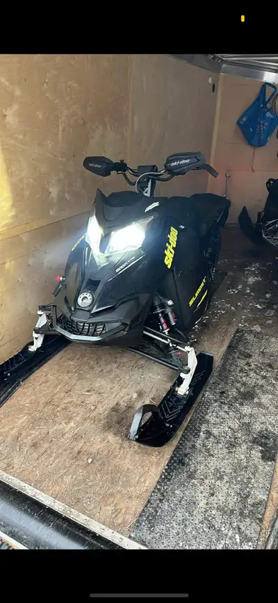 Has brand new rebuild and skis and track also has estart and reverse ready to hit the snow