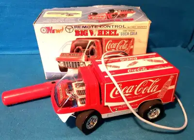 1970's Big Wheel Coca-Cola Truck in Box, View more