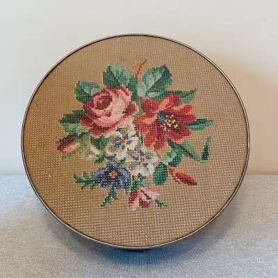 Vintage 1940's Sewing Tin by Guildcraft NY, View more