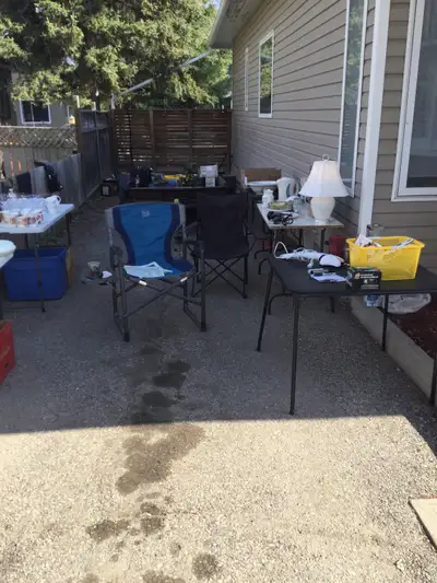 Garage sale 112-112th street, View more