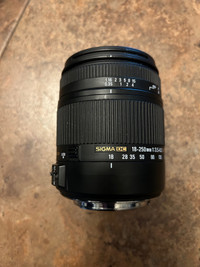 Sigma DC 18-250mm f/3.5-6.3 OS Macro HSM Lens For Canon DSLR