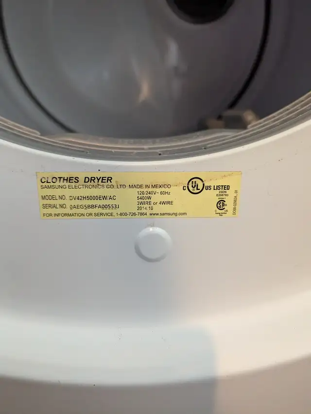 Samsung Dryer - like new barely used in Washers & Dryers in Sarnia - Image 4