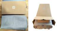 BRAND NEW - NESPRESSO Upcycled Recycled Throw Blanket (59x59")