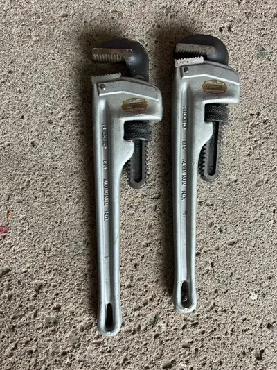 Ridgid 814 Aluminum Pipe Wrenches, View more
