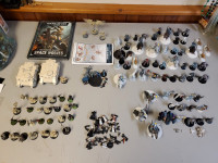 Warhammer 40000 Templar And Space Wolves 43 Metal 52 plastic 