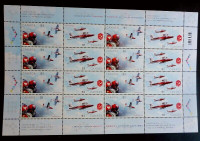 2006 Aviation Canadian Forces Snowbirds Fighter Planes #2159a