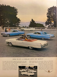 1964 Cadillac Fit A Cadillac Into Any Budget Original Ad