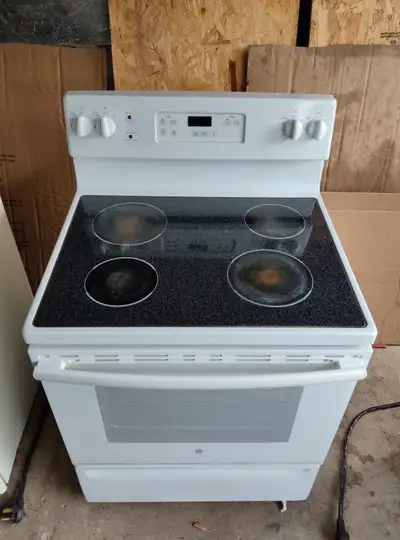 GE glasstop stove. Fully functional $240Firm, View more