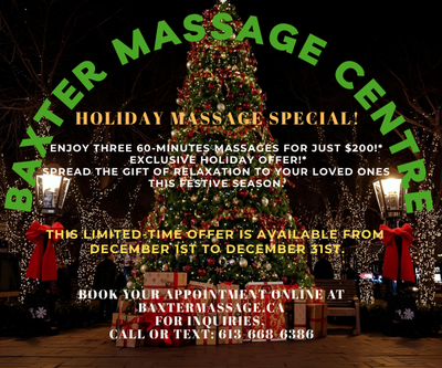 3 Full 60-Minute Massages for ONLY $200 (Save $100+ – Regular price $99+ each!) Beat the winter stre...