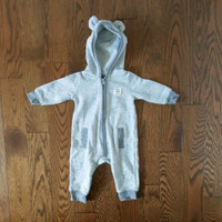 Carter's Hooded Zip-Up Jumpsuit - Size 3M (BRAND NEW)
