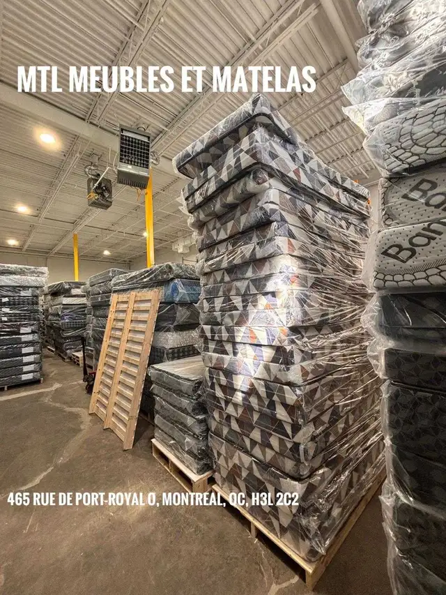 mattress matelas low price in Beds & Mattresses in City of Montréal - Image 3