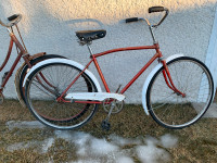 Mens vintage bicycle 