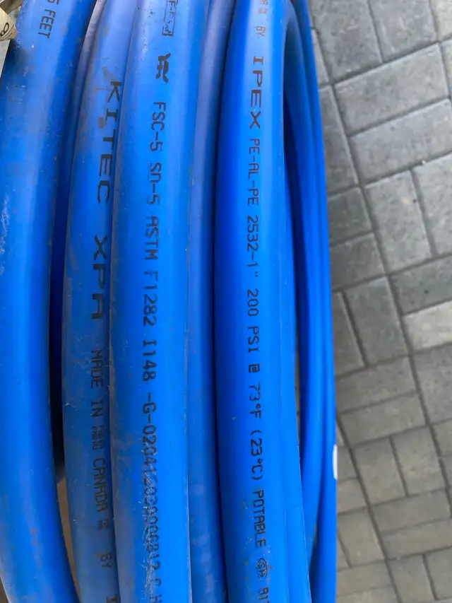 67 FT Roll of IPEX PE-AL-PE 2532 1’’ 200 PSI Potable Piping in Other in North Bay - Image 4