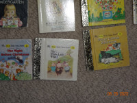 Little Little  Golden Books,  10 of  them, hardcover, 40s to90s