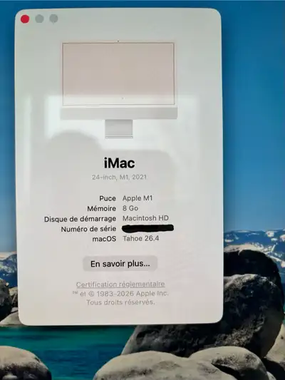 iMac M1, 2021, 24po., View more