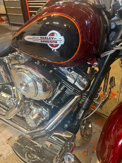 selling a 2002 Harley heritage with tons of extras the bike has 23400k original kms. It also has a s...