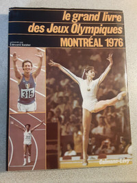 LIVRE DES JEUX OLYMPIQUES DE MONTREAL 1976