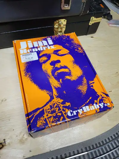 Jimi Hendrix JH1D cry baby signature wah pedal. Designed to replicate the iconic vintage wah tones o...