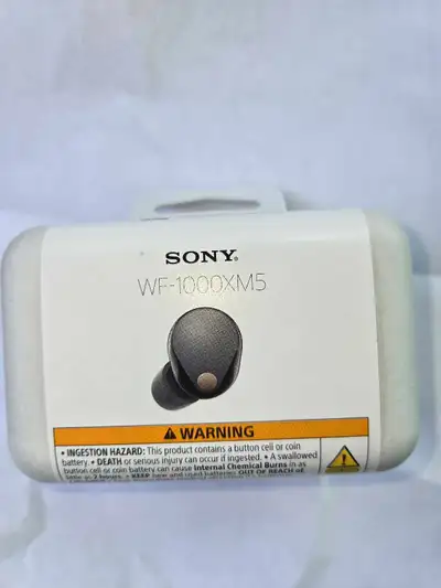 New in box - Sony WF-1000XM5 earbuds