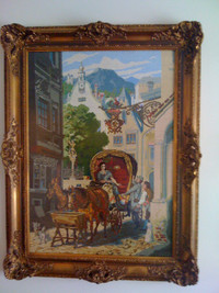 Wiehler Gobelins, oil paintings, needlepoint, tapestry