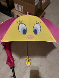 Kids Tweety Bird Umbrella/Cat Umbrella