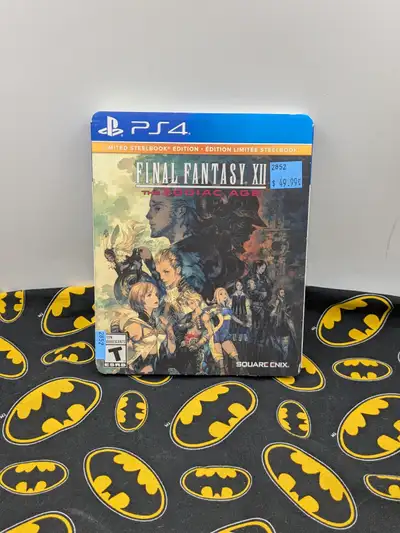 Final Fantasy XII The Zodiac Age Limited Steelbook PS4 (#2852), View more