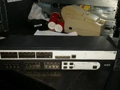 HP JE006A 24-Ports Rack-Mountable gigabit Ethernet Switch $50 3C, View more