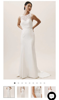 BHLDN Jenny Yoo Winslet Wedding Gown - Size 14