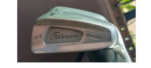 Rare Vintage Pedersen 17-4 Stainless Steel Wedge Set (RH) - $30 in Golf in Belleville - Image 2