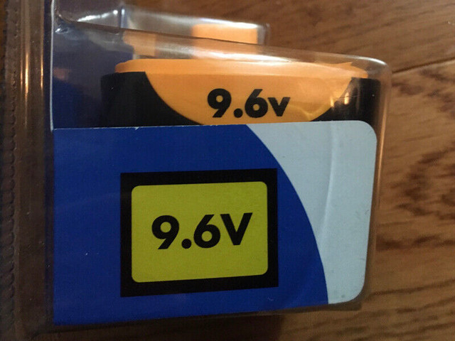 RYOBI 9.6v DRILL BATTERY NEW IN SEALED PACKAGE Power Tools