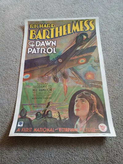 The Dawn Patrol Movie Poster, View more
