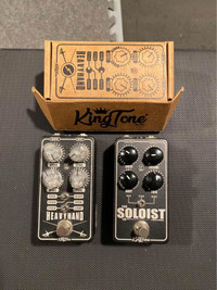 Kingtone soloist & Heavyhand pedal